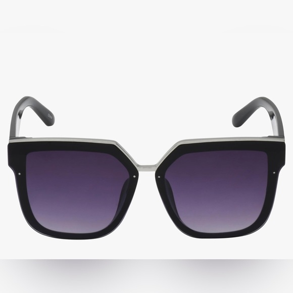 Jessica Simpson J6214 Flush Lens Cat Eye Square Uv400 Protection Sunglasses new - Picture 4 of 5